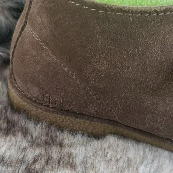 Lucky Brand Emillia Brown Ankle Suede‎ Boots - Picture 3 of 8